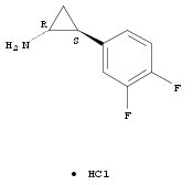 (1R,2S)-rel-2-(3,4-Difluorophenyl)cyclopropanami(1156491-10-9)